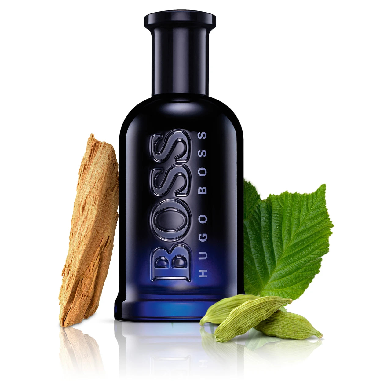 Hugo Boss Bottled Night Eau de Toilette 100ml product image — woody aromatic fragrance with lavender; for men; suitable for autumn, winter