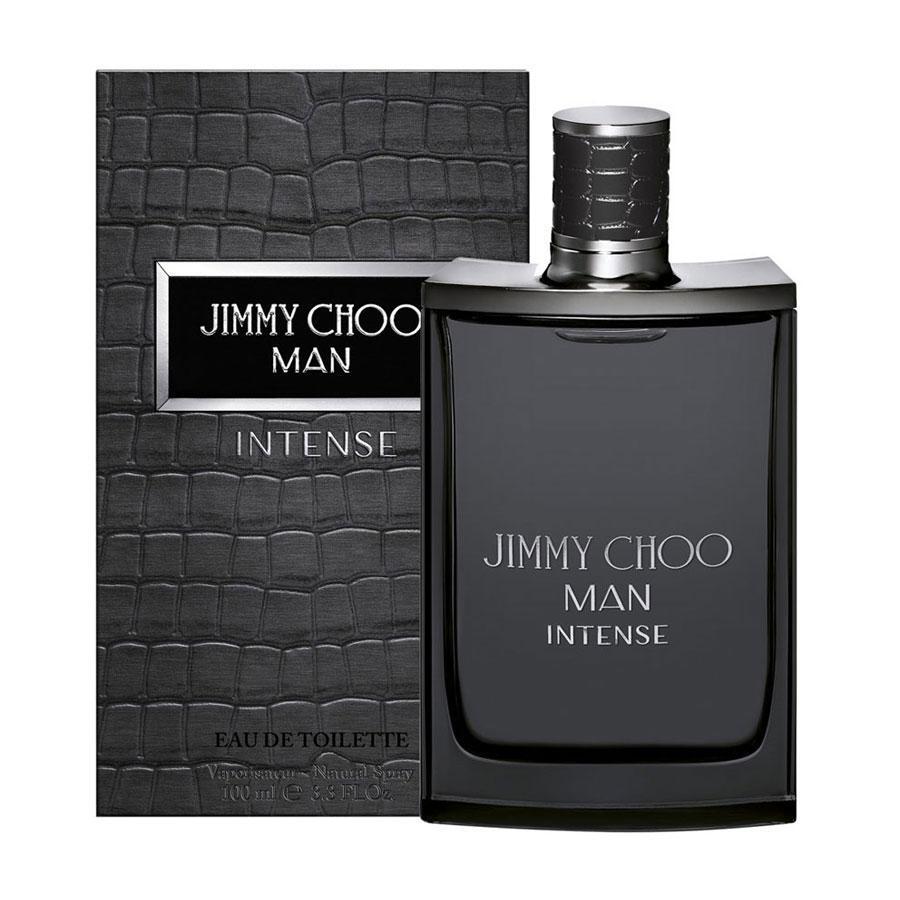 Jimmy Choo Man Intense Eau de Toilette 100ml product image — aromatic spicy fragrance with lavender; for men; suitable for autumn, winter