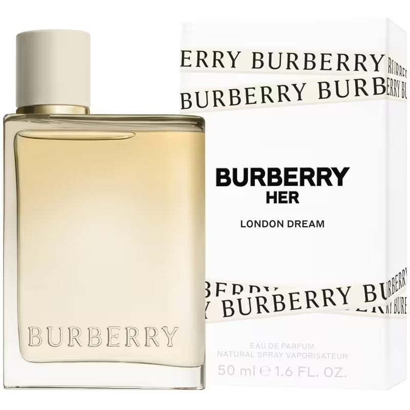 Burberry Her London Dream Eau De Parfum 50ml fragrance image; fresh floral citrus scent with Lemon, Ginger and Musk; for women; suited to spring and summer.