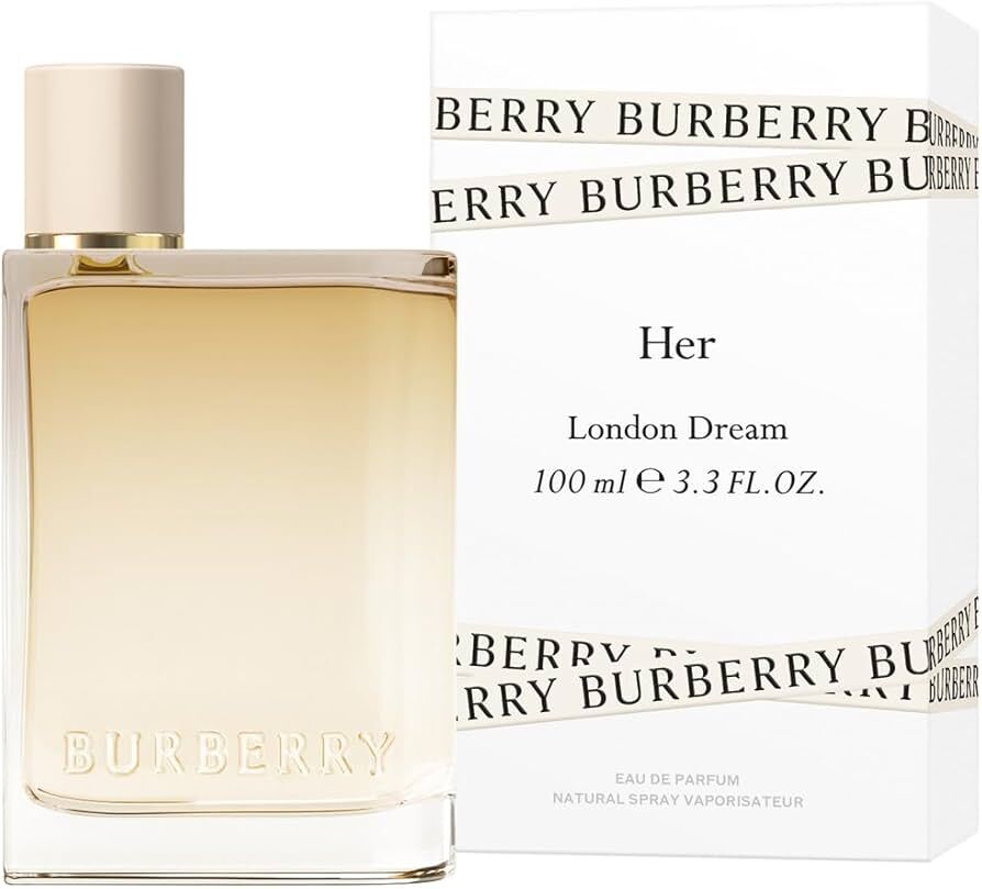 Burberry Her London Dream Eau de Parfum 100ml fragrance image; fresh floral citrus scent with Lemon, Ginger and Musk; for women; suited to spring and summer.