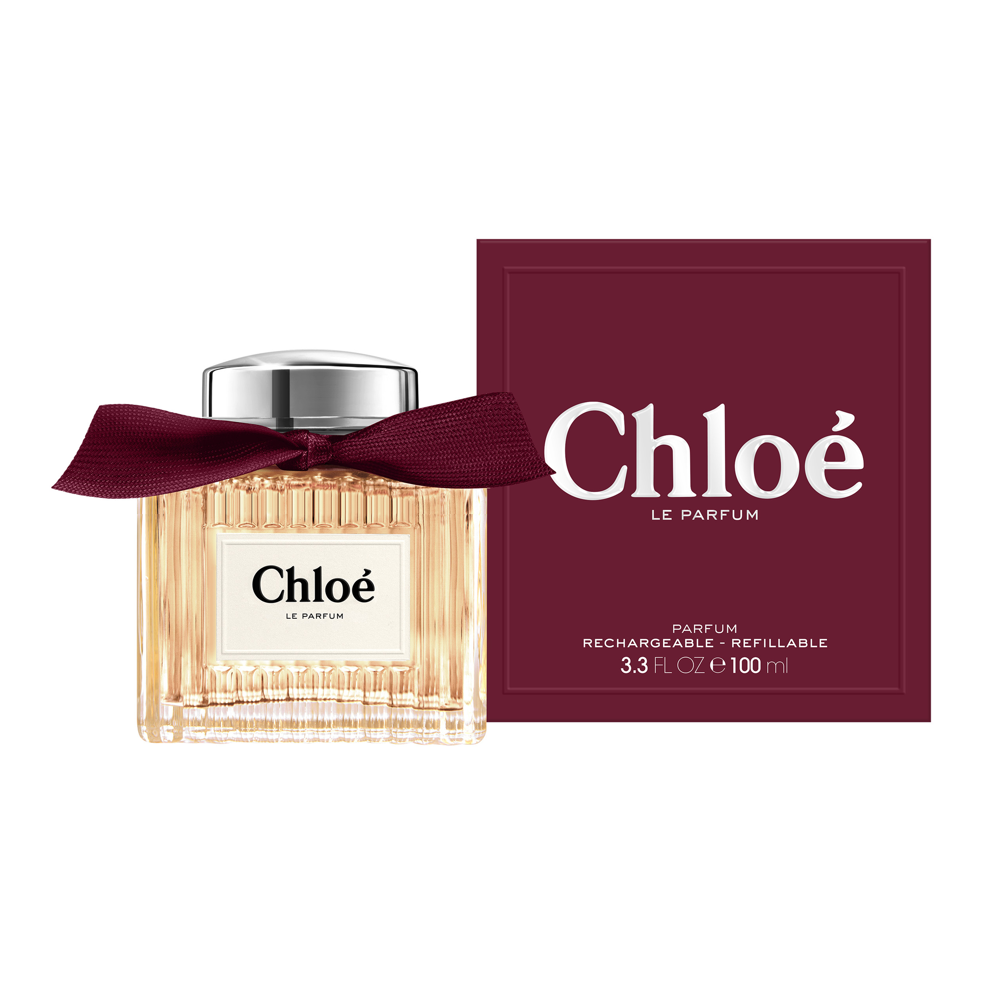 Chloé Chloe Le Parfum 100ml fragrance image; floral amber vanilla scent with Orange blossom and Tonka bean; for women; suited to autumn and winter.