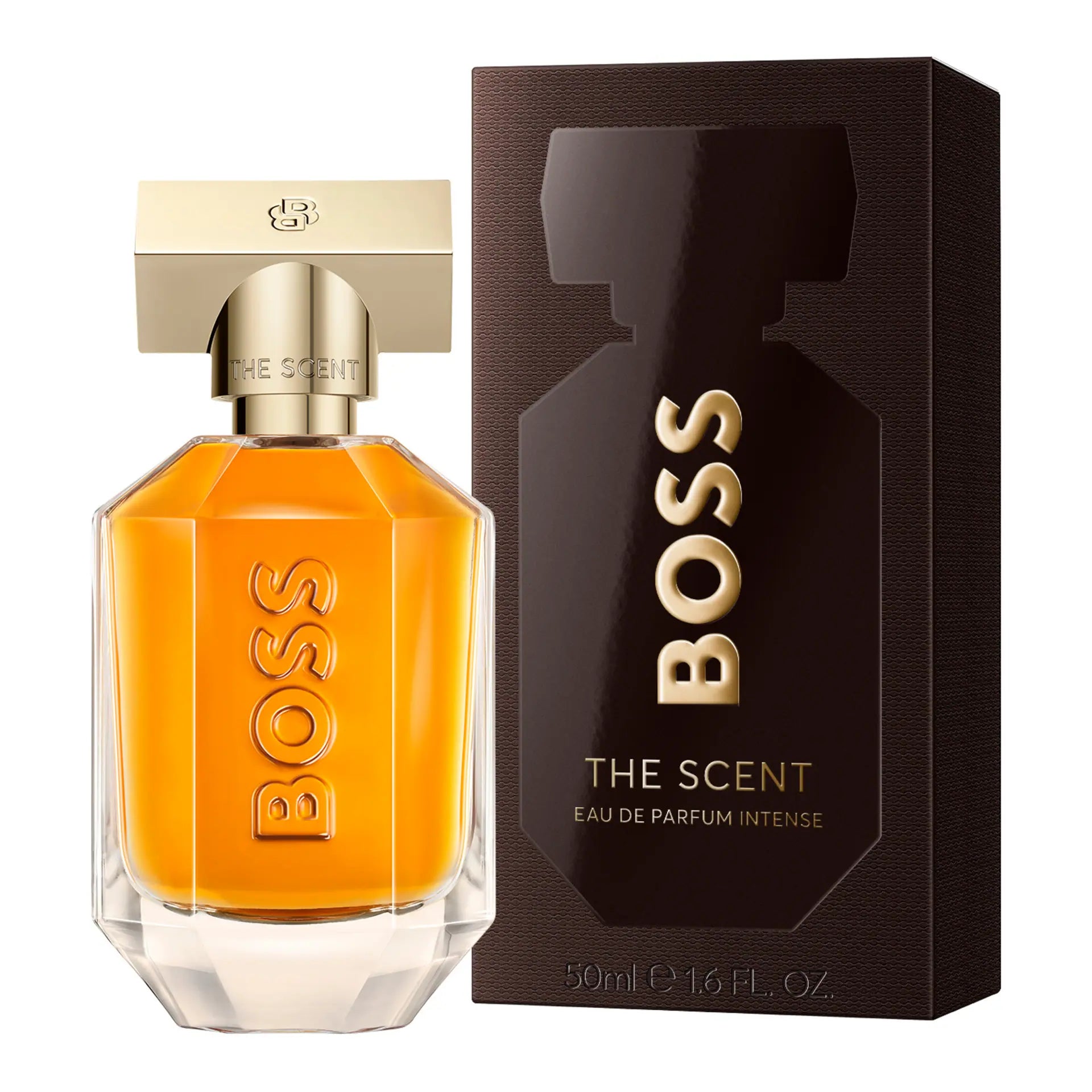 Hugo Boss The Scent Intense for Her Eau de Parfum 50ml product image — amber floral fragrance with bergamot; for women; suitable for autumn, winter