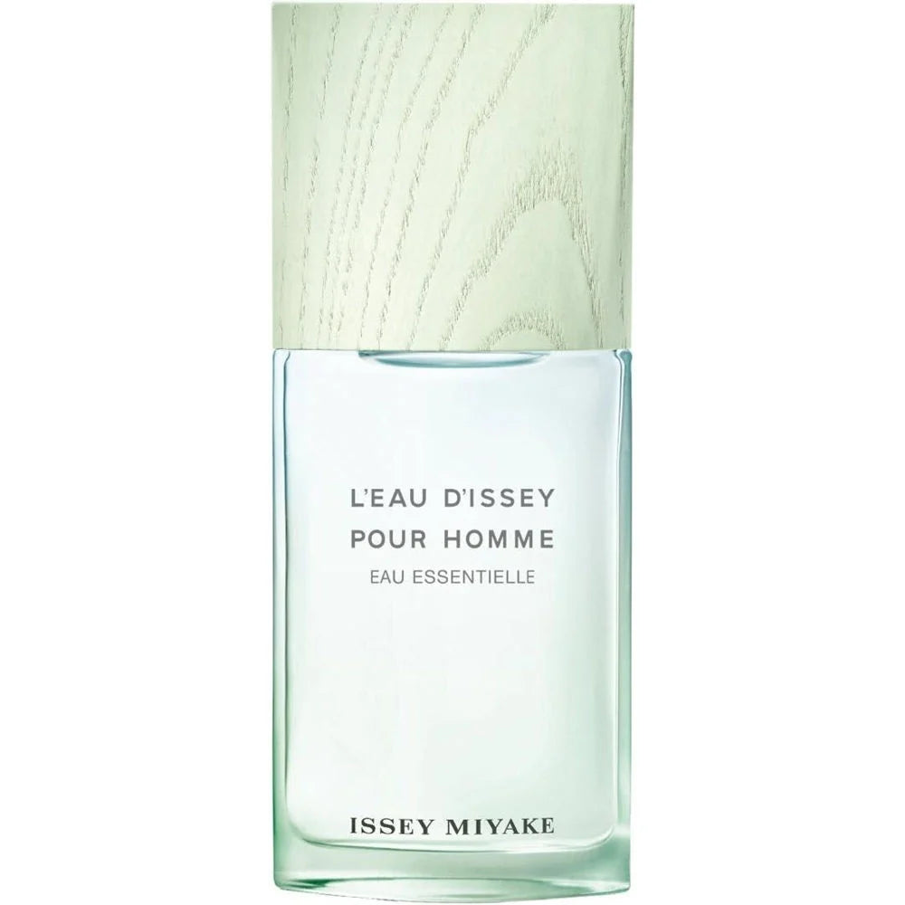Issey Miyake L'Eau D'Issey Pour Homme Eau Essentielle 125ml fragrance image; fresh woody spicy scent with Lavender, Nutmeg and Guaiac wood; for men; suited to spring and summer.