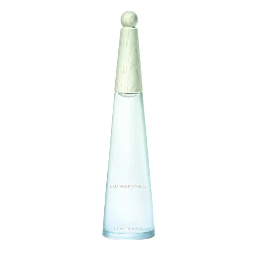 Issey Miyake L'Eau D'Issey Eau Essentielle EDP fragrance image; floral aquatic scent with Pear, Bergamot and Cedarwood; for women; suited to summer.