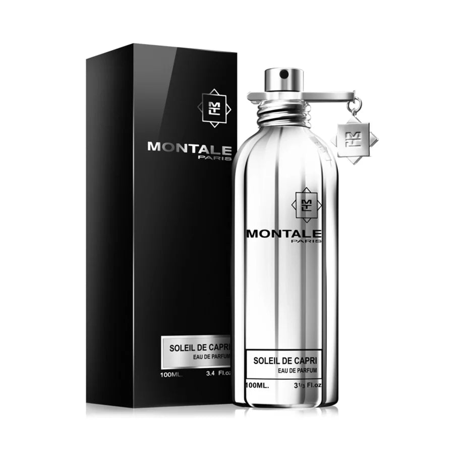 Montale Soleil De Capri Eau De Parfum 100ml fragrance image; citrus fruity scent with Lemon, Lime and Amber; for all genders; suited to spring and summer.