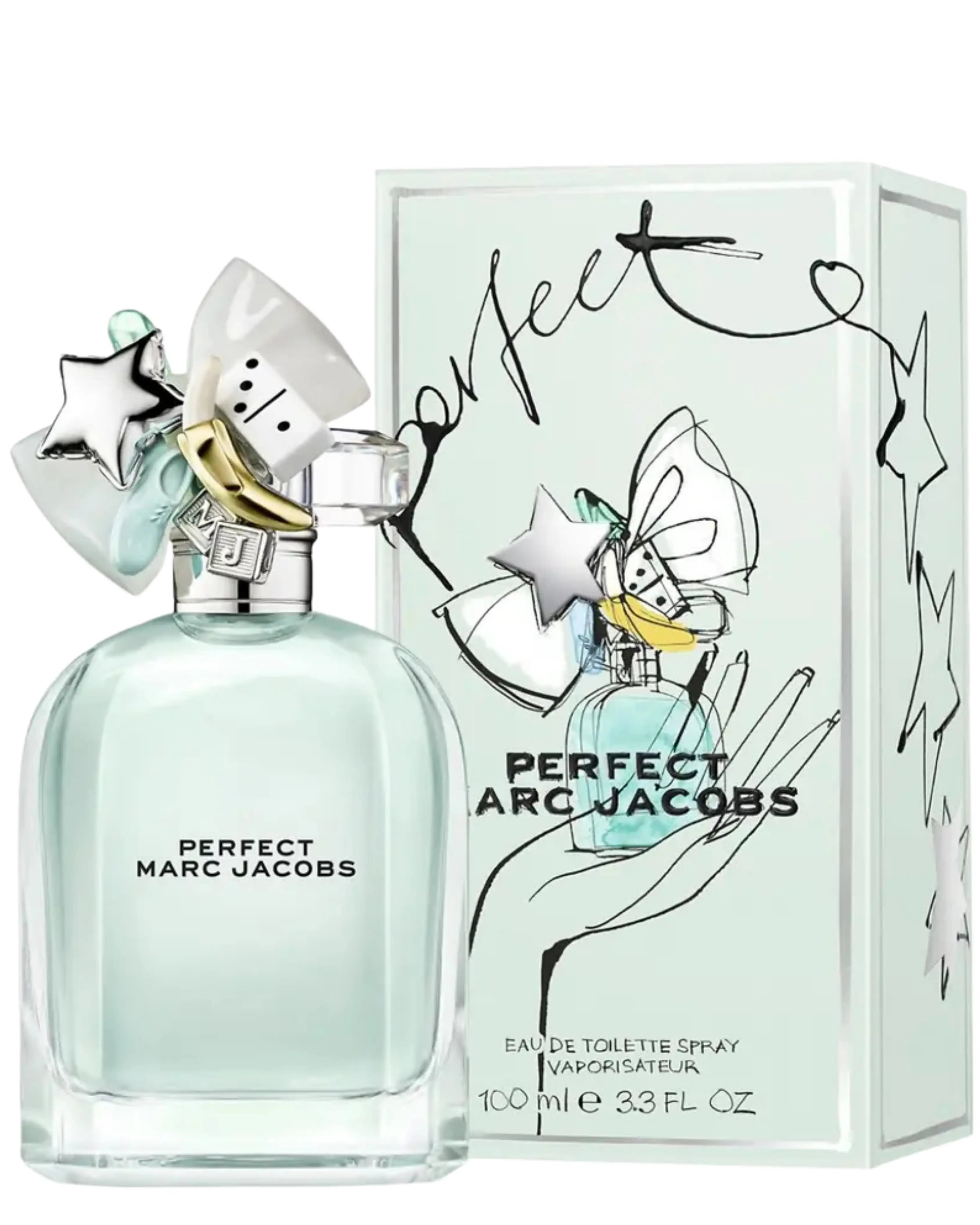 Marc Jacobs Perfect Eau de Toilette 100ml product image — floral woody fragrance with polygonum; for women; suitable for spring, summer