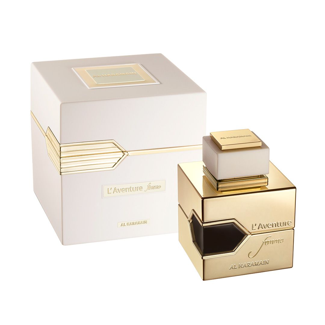 Al Haramain L’Aventure Femme EDP 100ml – Floral perfume; floral, polished and expressive.