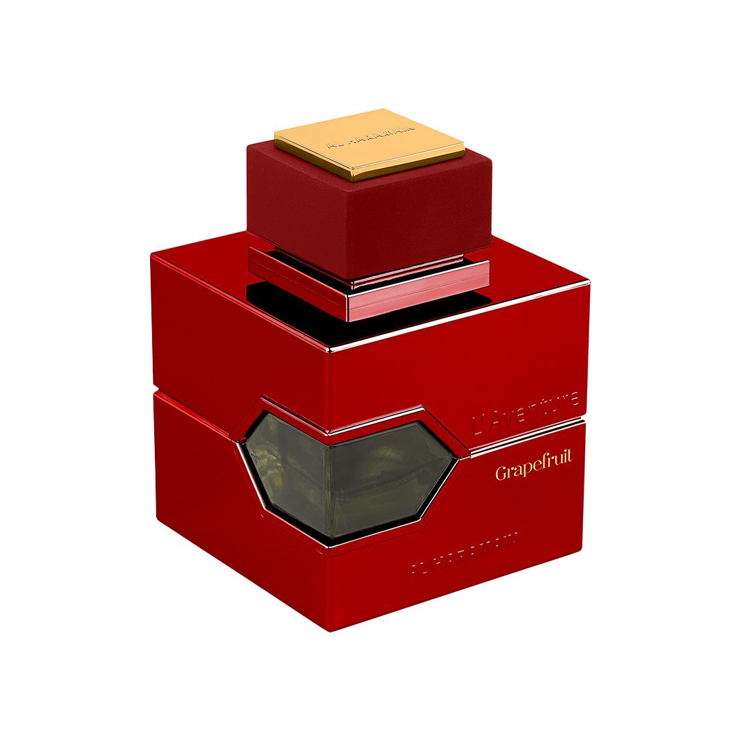 Al Haramain L’Aventure Grapefruit Extrait 100ml – Citrus perfume; crisp, bright, airy and clean.