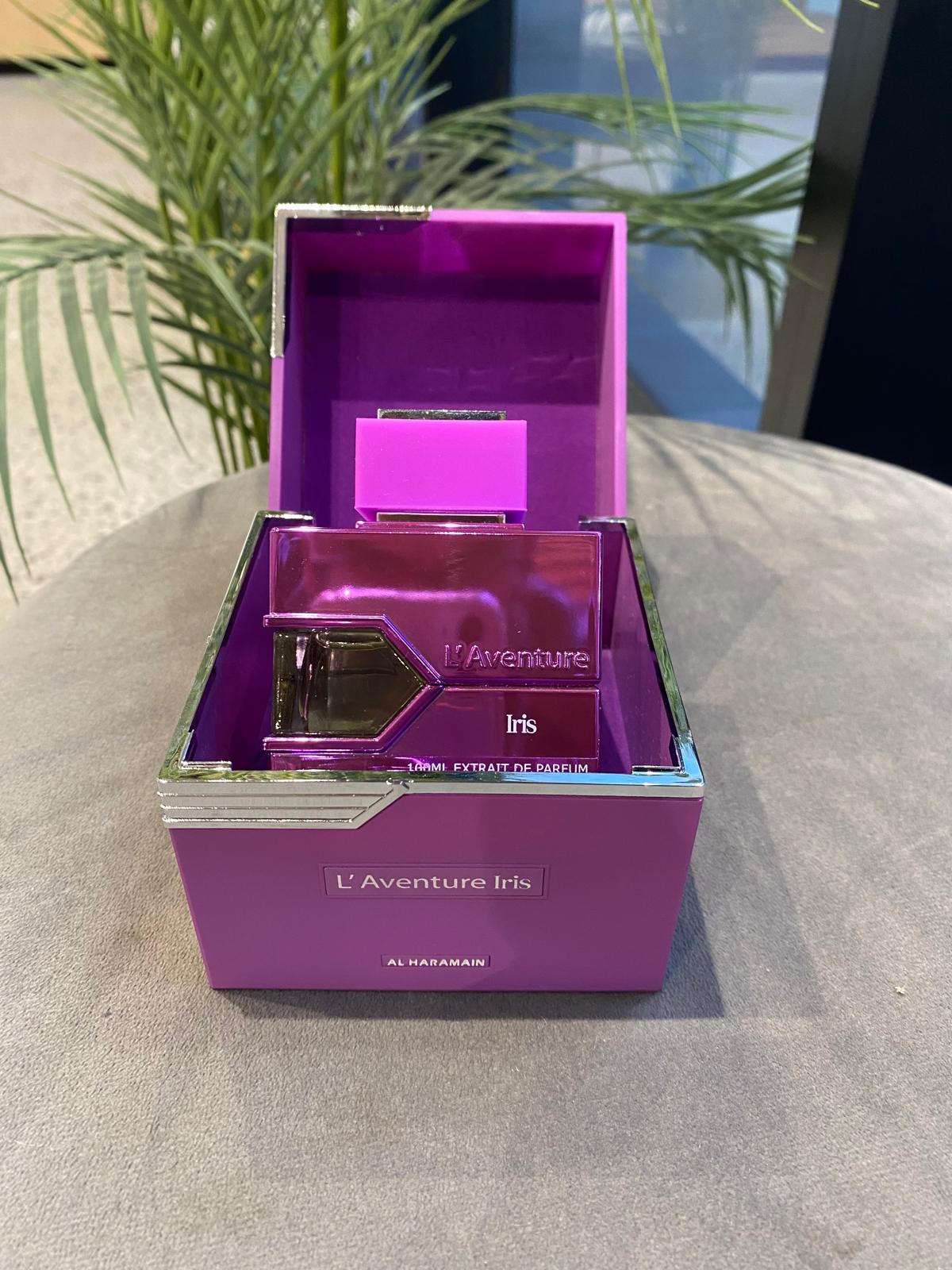 Al Haramain - L'Aventure Iris Extrait De Parfum 100ml – Floral perfume; floral, polished and expressive.