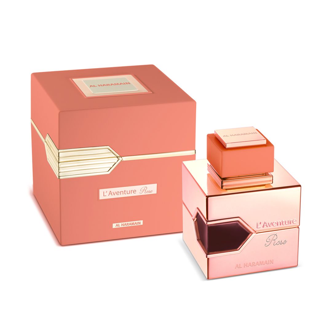 Al Haramain L’Aventure Rose EDP 100ml – Floral perfume; floral, polished and expressive.