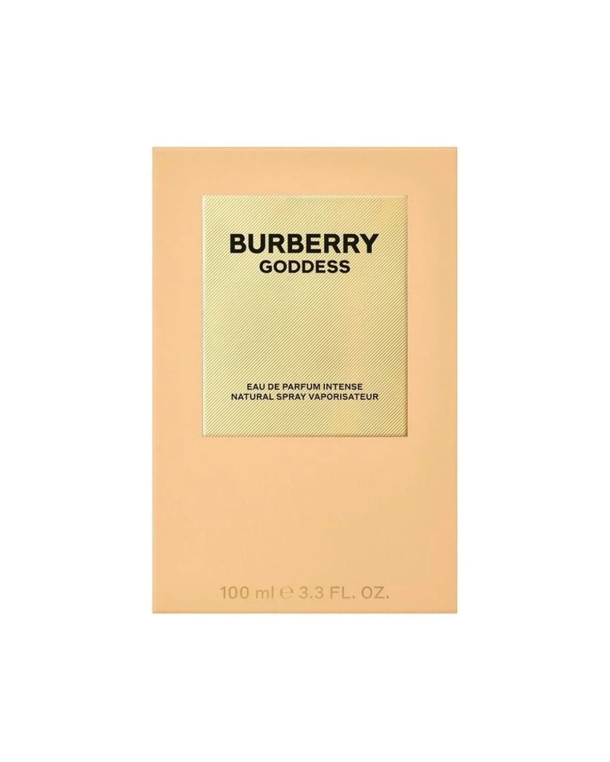 Burberry Goddess Eau De Parfum Intense 100ml fragrance image; amber vanilla woody scent with Lavender and Smoky vanilla wood; for women; suited to autumn and winter.