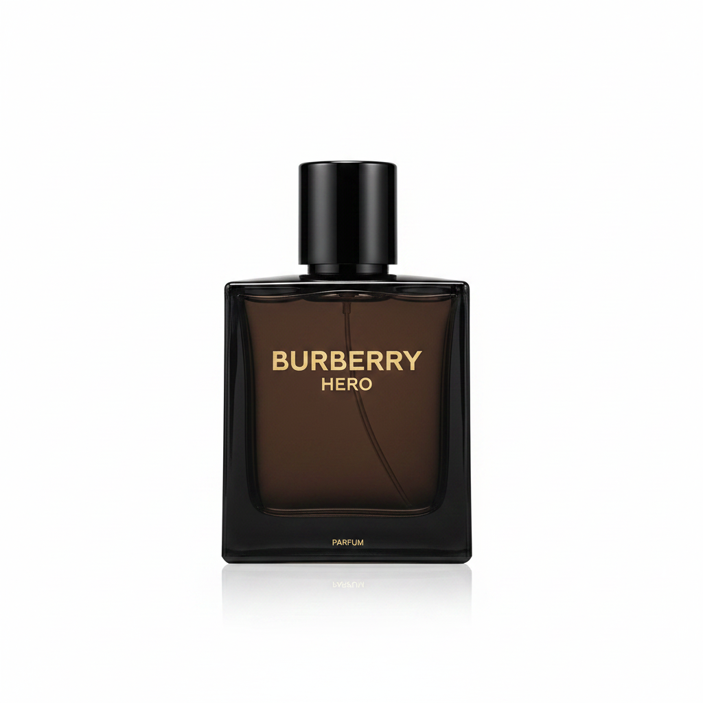 Burberry - Hero Parfum 100ml – Amber Woody perfume; warm, rich, grounded and characterful.