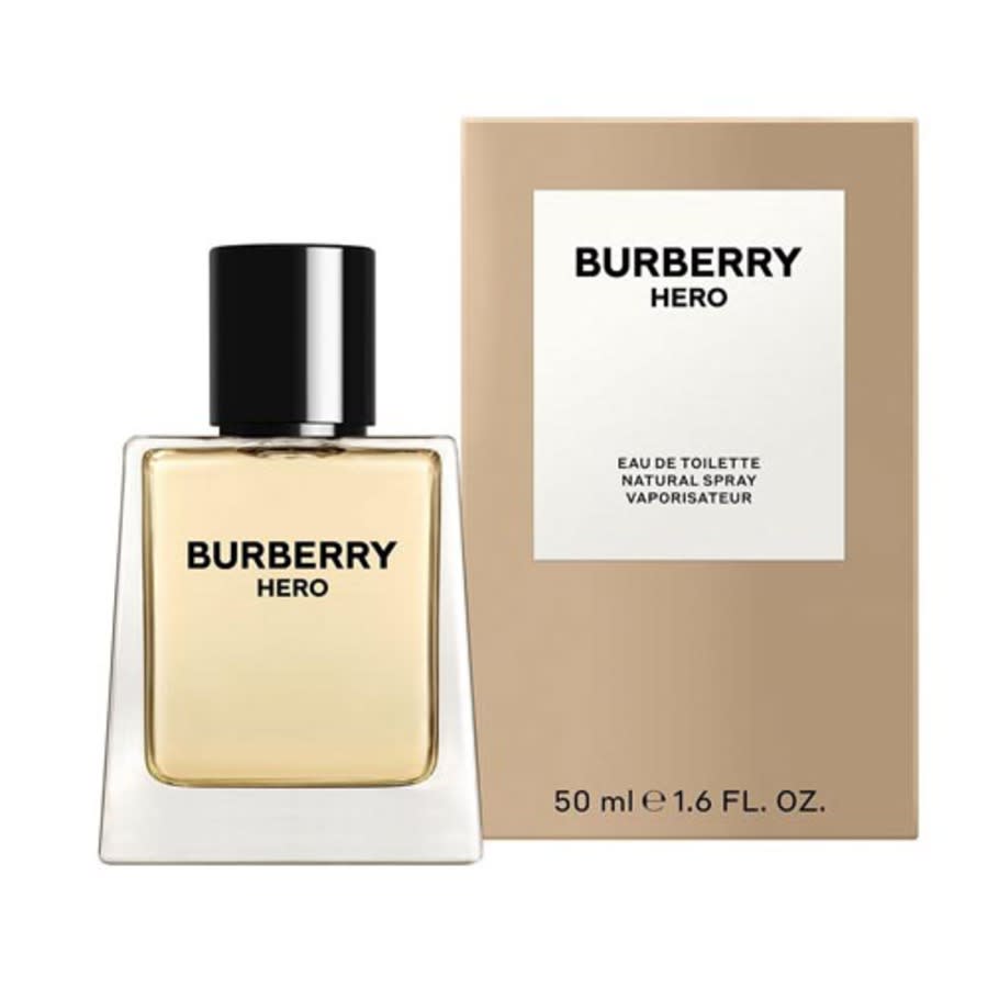 Burberry Hero Eau De Toilette 50ml fragrance image; woody aromatic scent with Bergamot and Three cedarwood oils; for men; suited to spring and autumn.