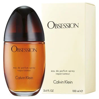 Calvin Klein Obsession EDP for Women 100ml – Amber Spicy perfume; warm, rich, grounded and characterful.