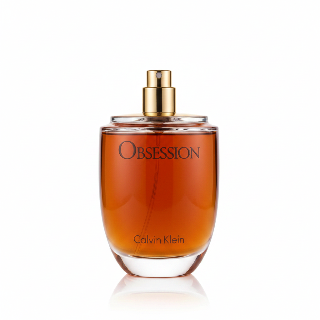Calvin Klein Obsession EDP for Women 100ml – Amber Spicy perfume; warm, rich, grounded and characterful.