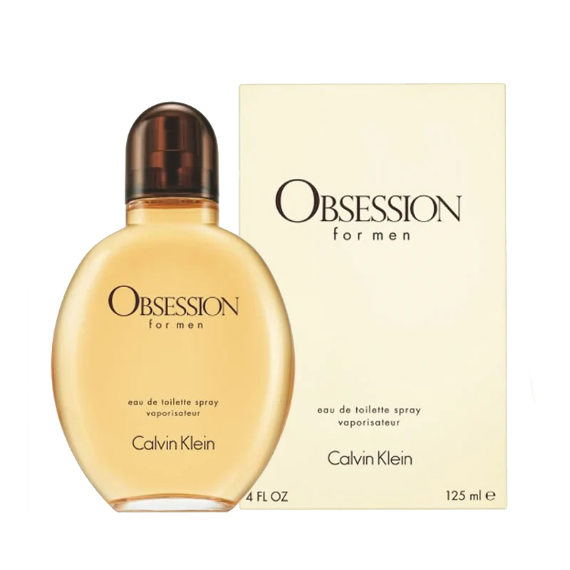 Calvin Klein Obsession for Men EDT 125ml – Amber Woody Spicy perfume; warm, rich, grounded and characterful.
