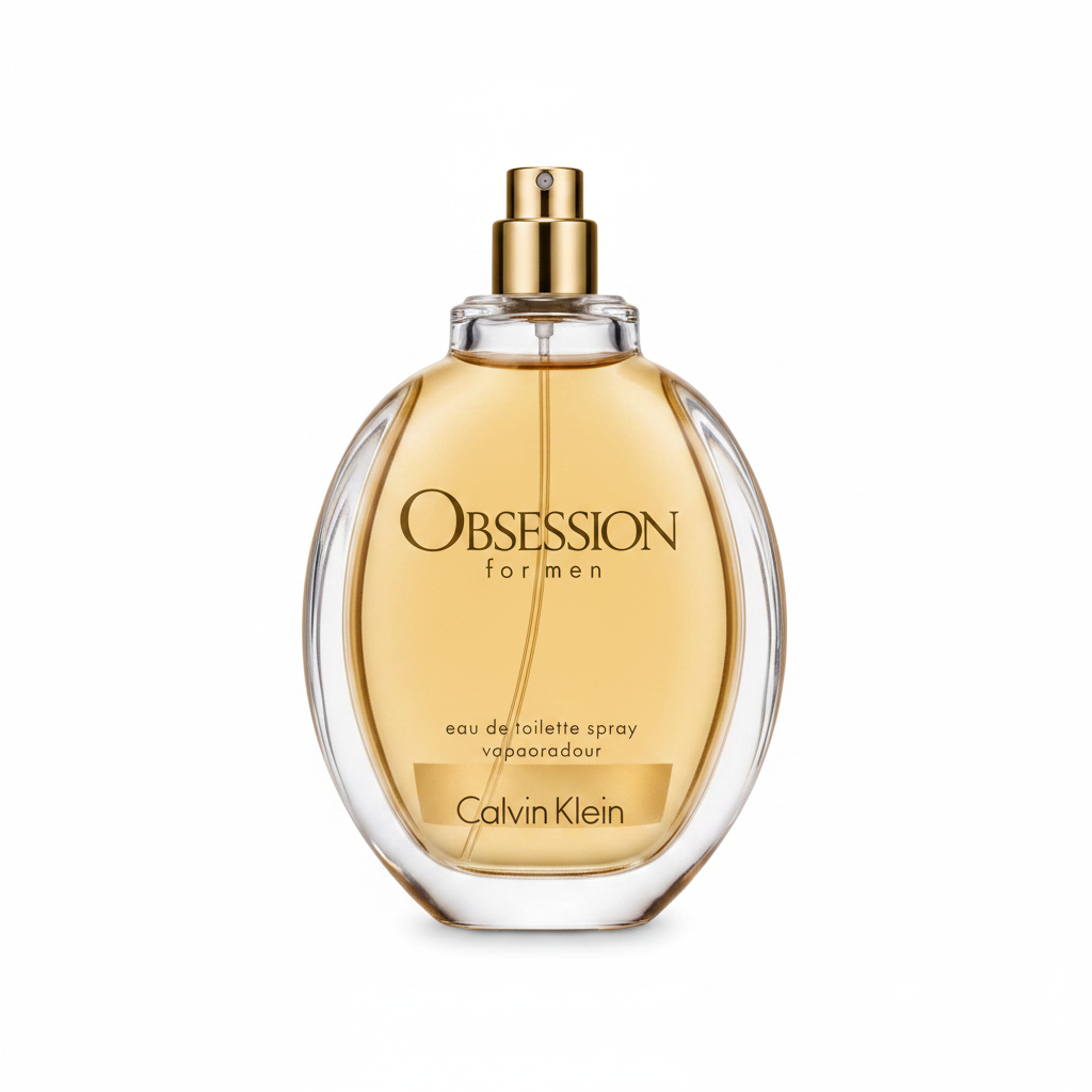 Calvin Klein Obsession for Men EDT 125ml – Amber Woody Spicy perfume; warm, rich, grounded and characterful.