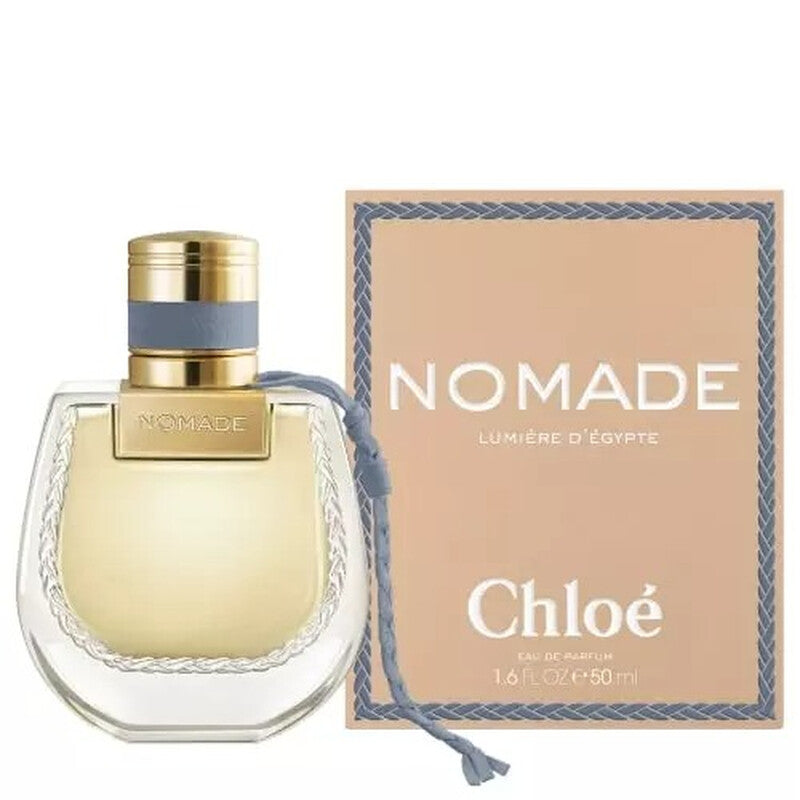 Chloé Nomade Lumière d'Égypte Eau de Parfum 50ml product image — floral amber fragrance with blue lotus; for women; suitable for spring, autumn