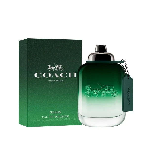 Coach Green Man EDT 100ml – Fresh perfume; crisp, bright, airy and clean.
