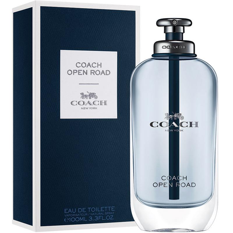 Coach Open Road EDT 100ml – Fresh perfume; crisp, bright, airy and clean.