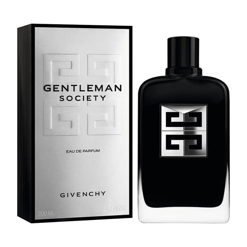 Givenchy Gentleman Society Eau de Parfum 200ml product image — woody aromatic fragrance with cardamom; for men; suitable for autumn, winter
