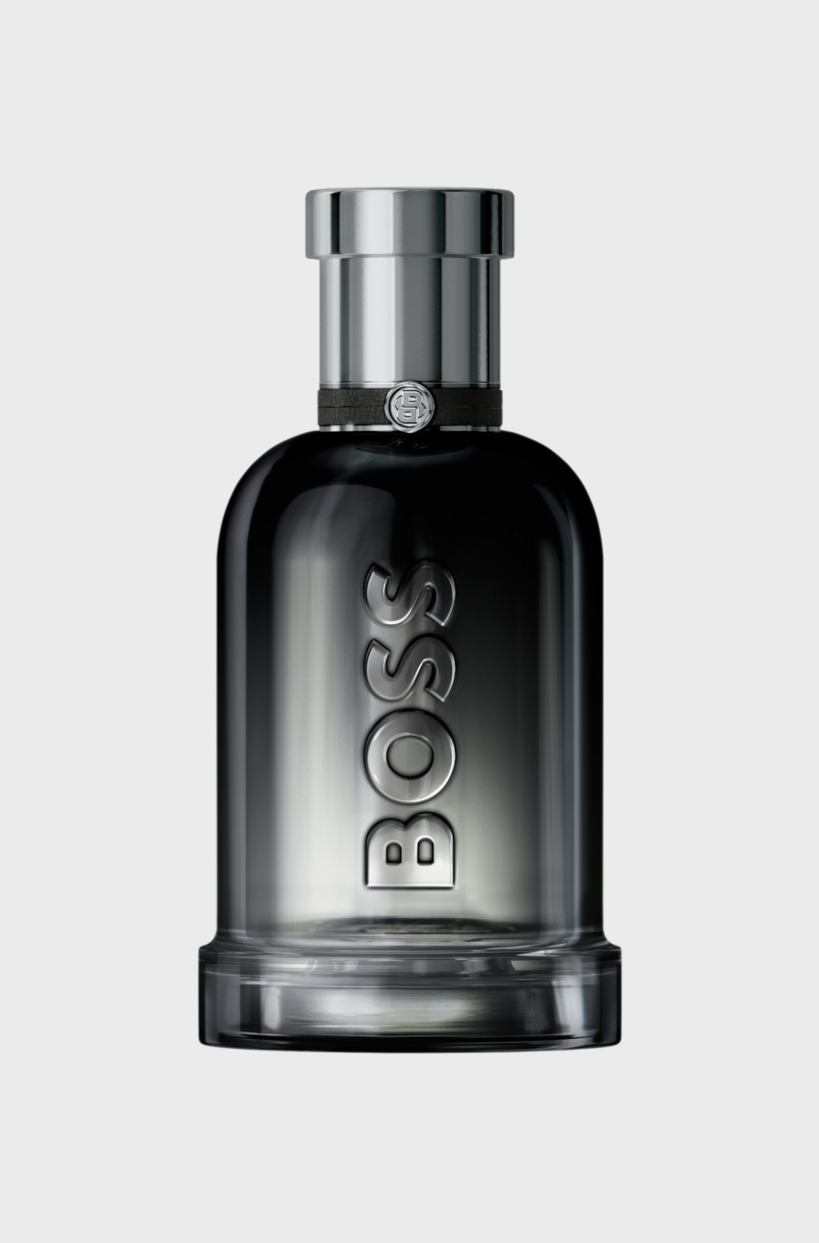 Hugo Boss Bottled Beyond Eau De Parfum 100ml fragrance image; spicy leather scent with Ginger and Woody notes; for men; suited to autumn.