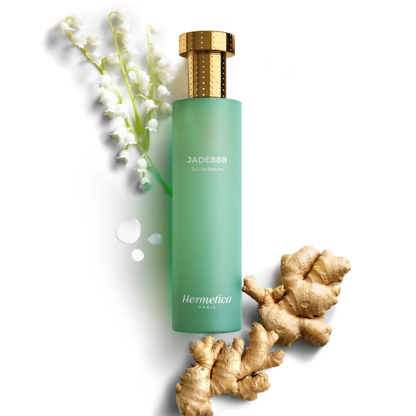 Hermetica Paris Jade888 EDP 50ml – Green Floral perfume; floral, polished and expressive.