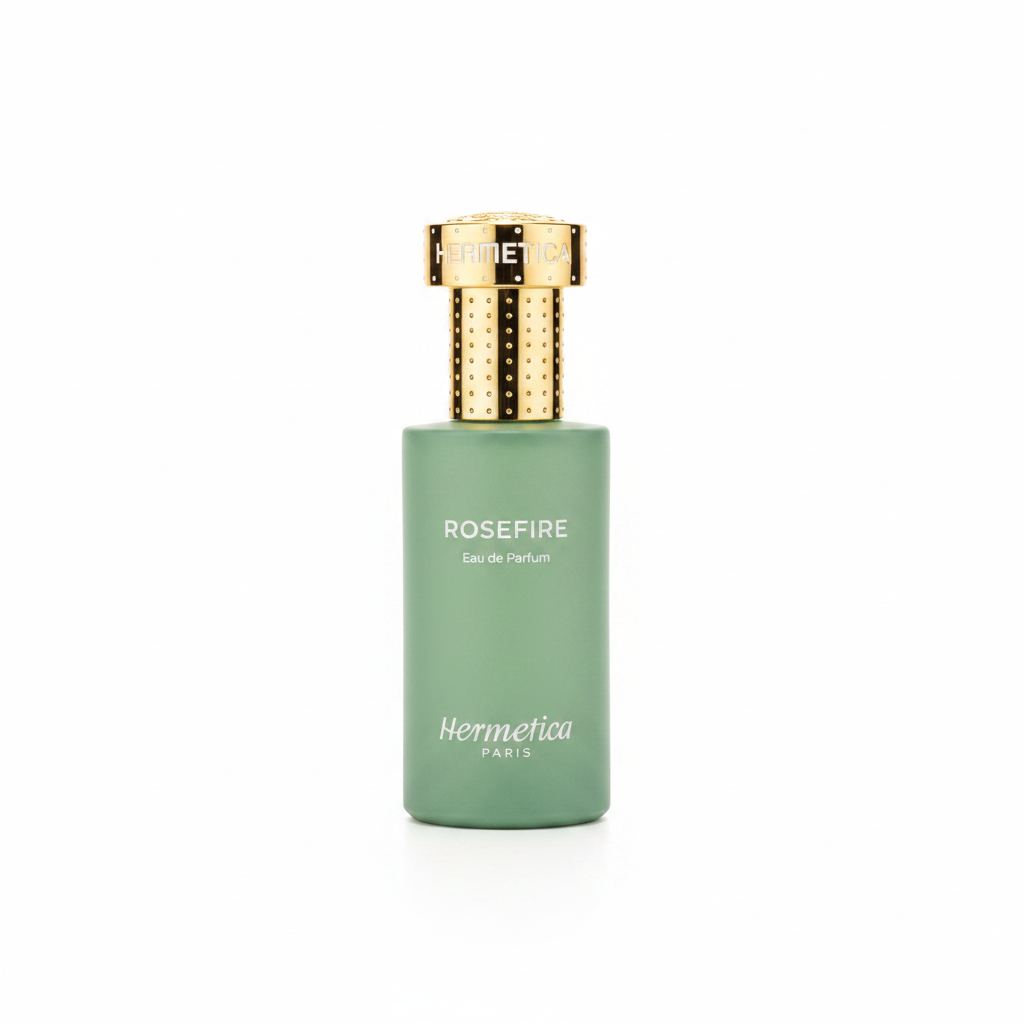 Hermetica Paris Rosefire EDP 50ml – Floral Amber perfume; warm, rich, grounded and characterful.