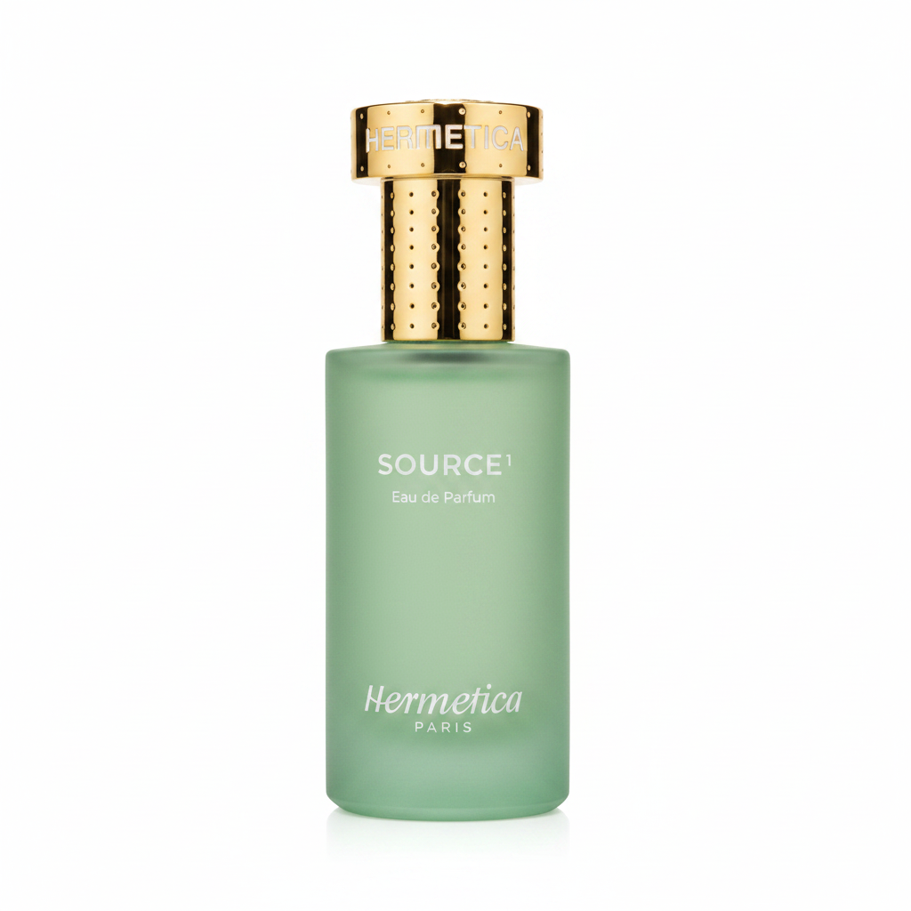 Hermetica Paris Source1 EDP 50ml – Citrus Woody Amber perfume; crisp, bright, airy and clean.