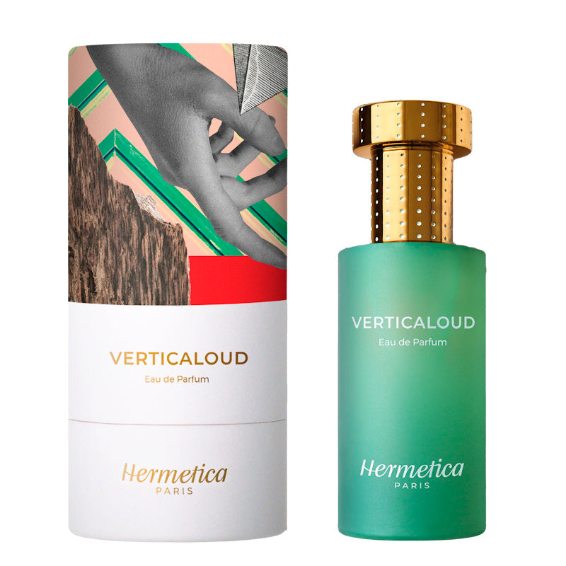 Hermetica Paris Verticaloud EDP 50ml – Amber Woody Oud perfume; warm, rich, grounded and characterful.