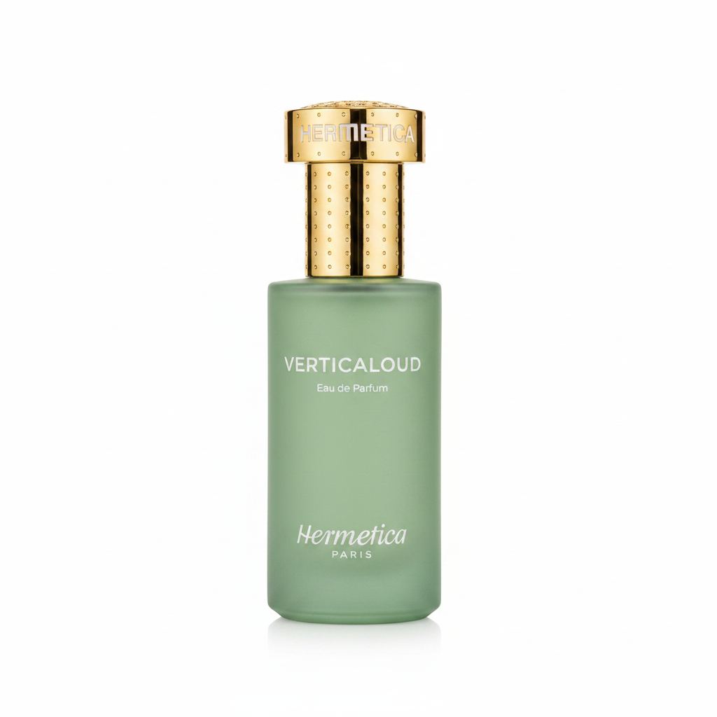 Hermetica Paris Verticaloud EDP 50ml – Amber Woody Oud perfume; warm, rich, grounded and characterful.