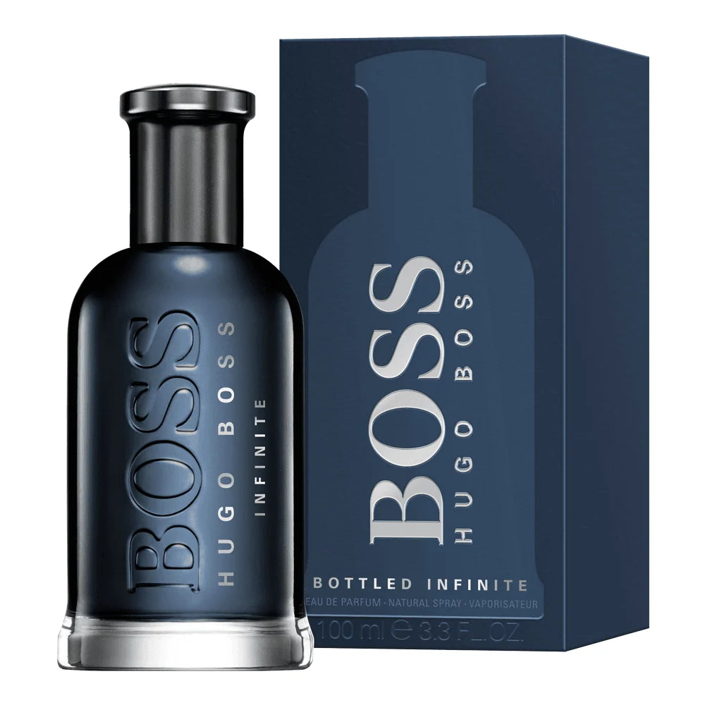 Hugo Boss Bottled Infinite 100ml – Woody Aromatic perfume; crisp, bright, airy and clean.