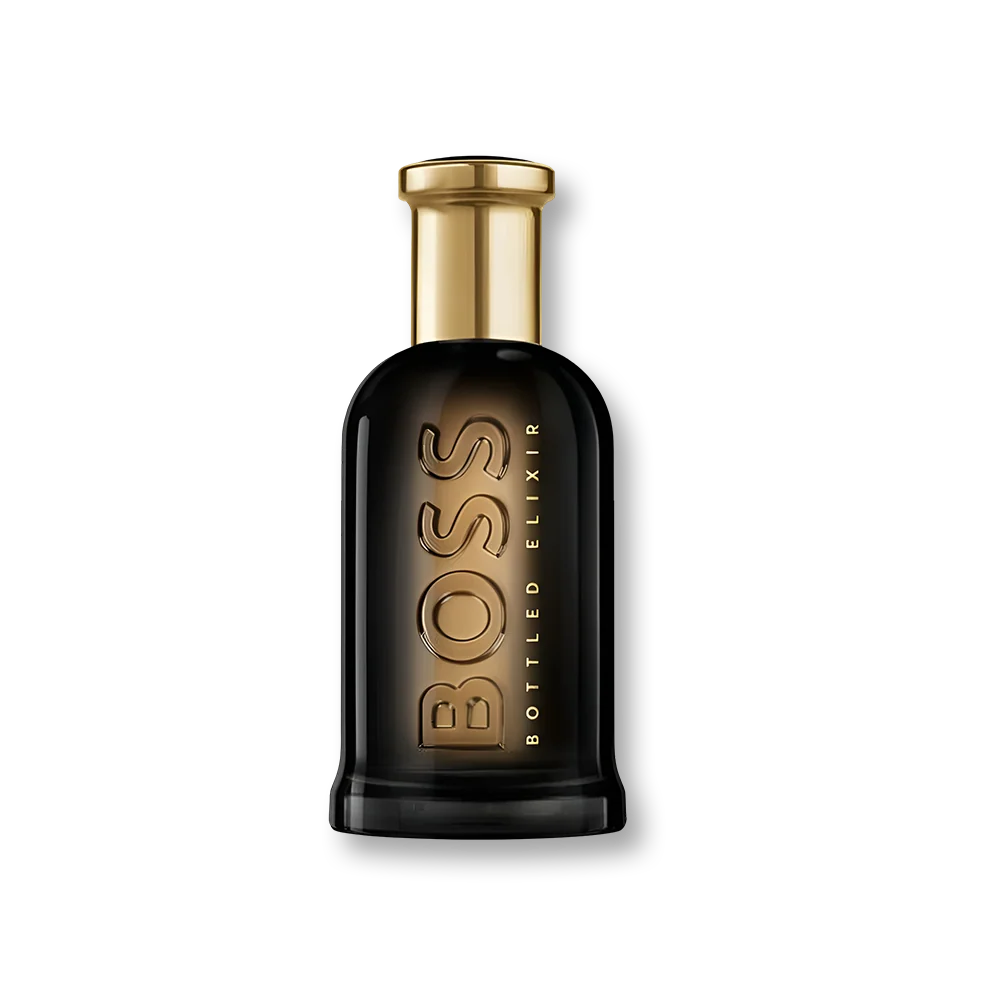 Hugo Boss Bottled Triumph Elixir 100ml – Woody Green perfume; warm, rich, grounded and characterful.