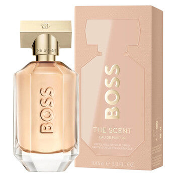 Hugo Boss The Scent for Her Eau de Parfum 50ml product image — fruity floral fragrance with peach; for women; suitable for spring, autumn