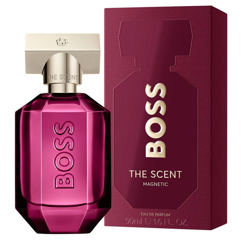 Hugo Boss The Scent Magnetic for Her Eau de Parfum 50ml product image — amber floral fragrance with osmanthus; for women; suitable for autumn, winter