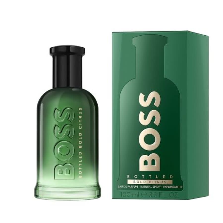 Hugo Boss Bottled Bold Citrus Eau de Parfum 100ml product image — citrus woody fragrance with lemon; for men; suitable for spring, summer