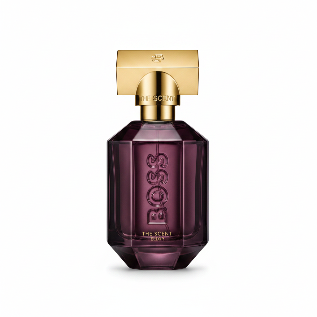 Hugo Boss The Scent Elixir for Her 50ml – Amber Floral Spicy perfume; warm, rich, grounded and characterful.