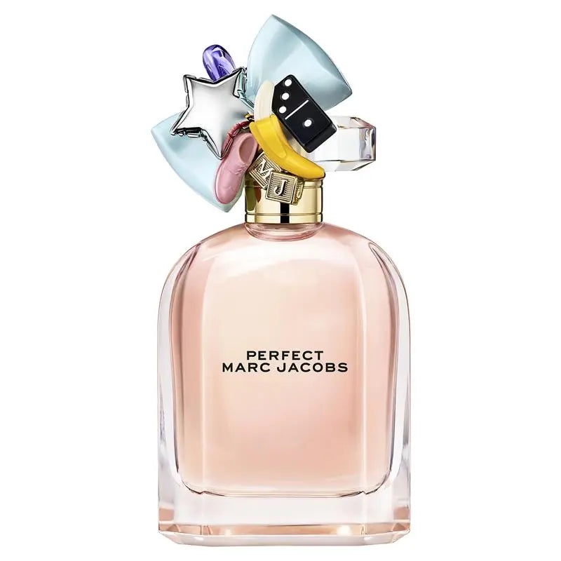 Marc Jacobs Perfect 100ml fragrance image; floral woody almond scent with Almond Milk and Cashmeran; for women; suited to spring and autumn.