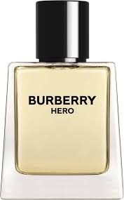 Burberry Hero Eau De Toilette 50ml fragrance image; woody aromatic scent with Juniper, Black pepper and Three cedarwood oils; for men; suited to spring and autumn.