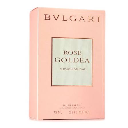 Bvlgari Rose Goldea Blossom Delight Eau de Parfum 75ml product image — floral fragrance with papaya; for women; suitable for spring, summer