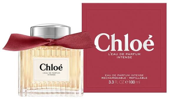 Chloé Leau De Parfum Intense 100ml fragrance image; floral fruity woody scent with Raspberry and Ambrox; for women; suited to autumn.