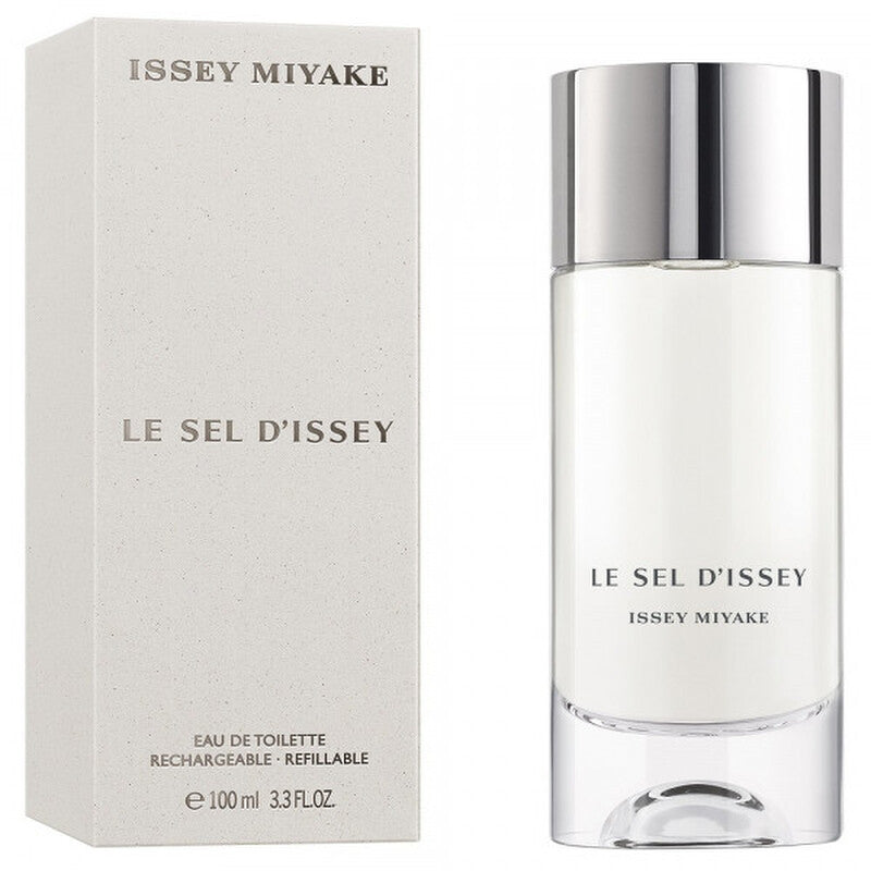 Issey Miyake Le Sel d'Issey Eau de Toilette 100ml fragrance image; marine woody salty scent with Sea Salt, Ginger and Cedarwood; for men; suited to summer.