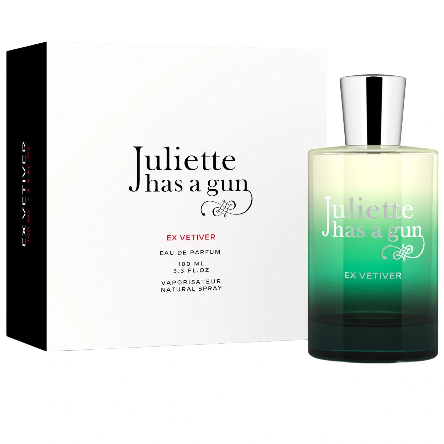 Juliette Has A Gun Ex Vetiver EDP 100ml – Citrus Woody Fresh perfume; crisp, bright, airy and clean.