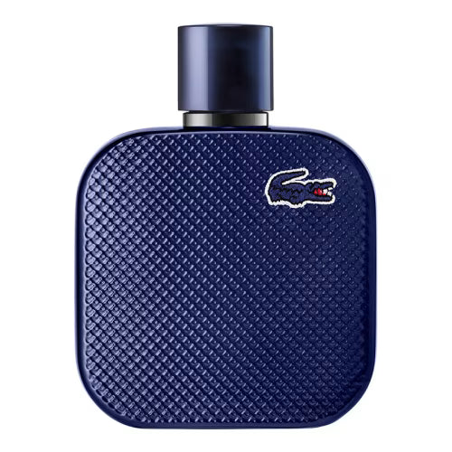 Lacoste L.12.12 Bleu Eau de Parfum 100ml product image — aromatic woody fragrance with iced yuzu; for men; suitable for spring, summer