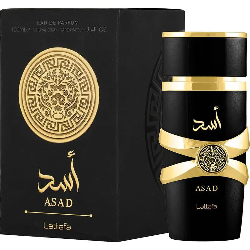 Lattafa Asad EDP 100ml – Amber perfume; warm, rich, grounded and characterful.