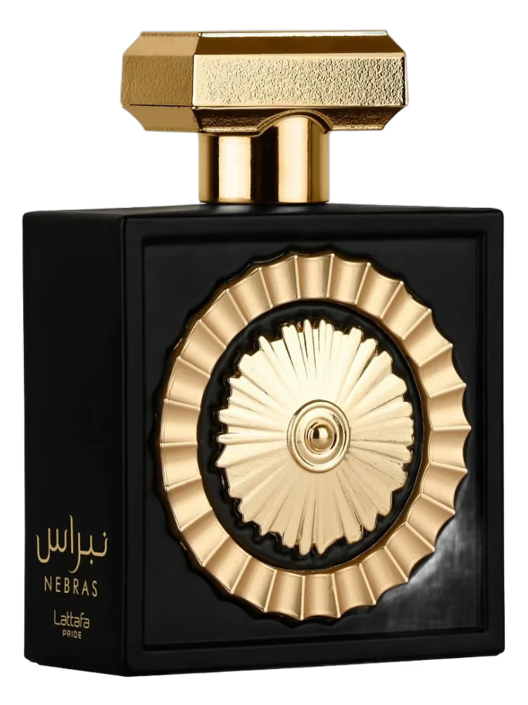 Lattafa Pride Nebras EDP 100ml – Sweet gourmand amber-vanilla profile perfume; sweet, creamy, cosy and dessert-like.