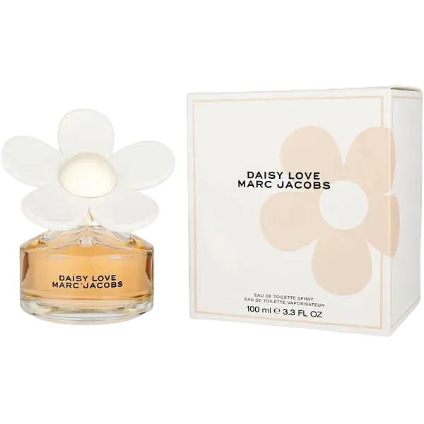 Marc Jacobs Daisy Love EDT 100ml – Floral Woody Musky perfume; warm, rich, grounded and characterful.