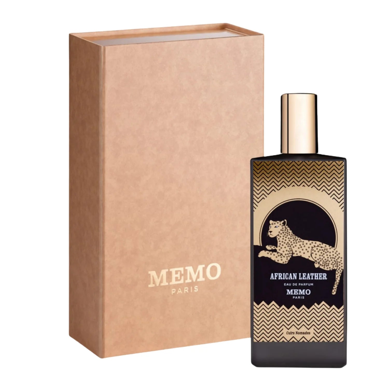 Memo Paris African Leather EDP 75ml – Woody perfume; warm, rich, grounded and characterful.