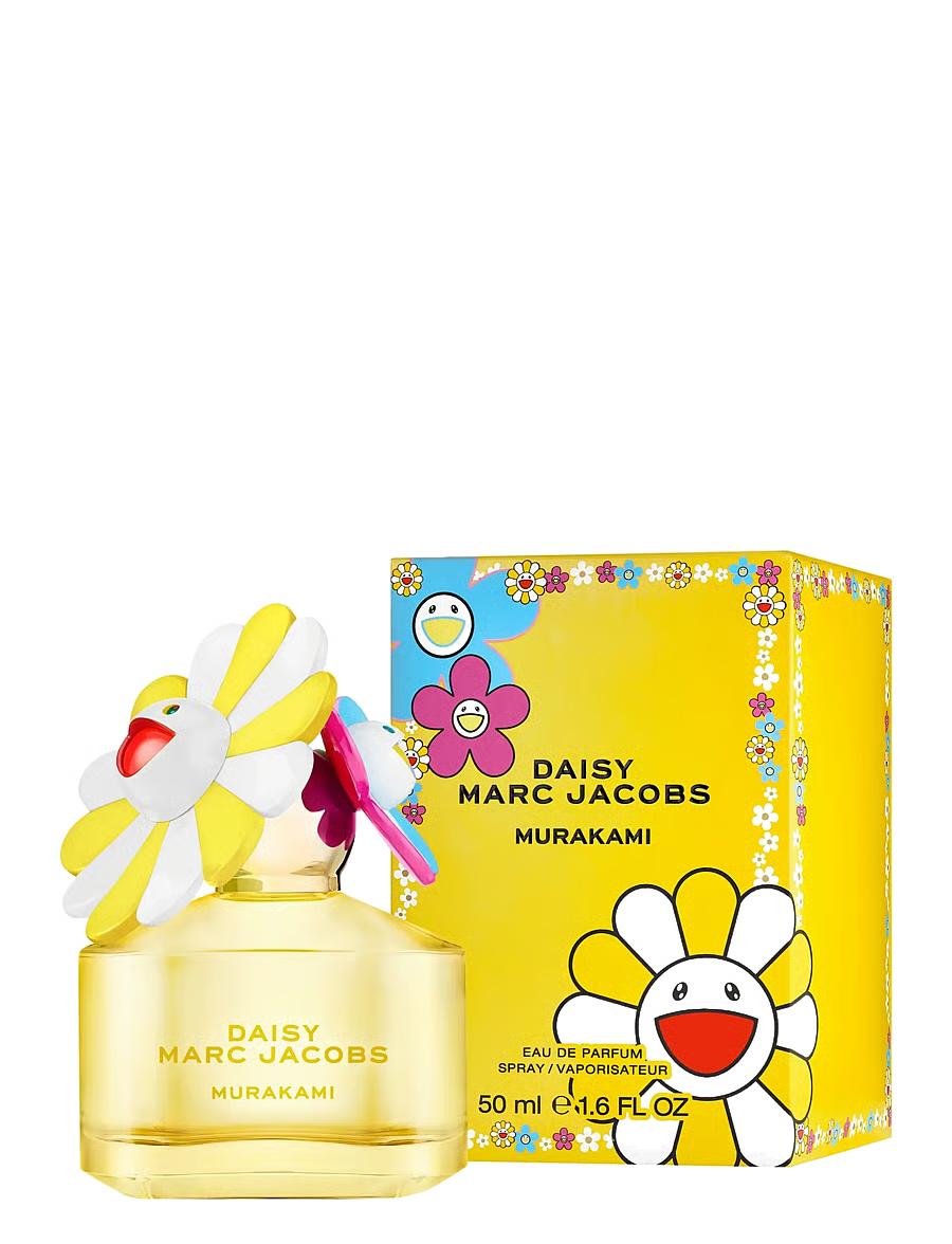 Marc Jacobs Daisy Murakami Yellow Eau de Parfum 50ml product image — fruity floral fragrance with kumquat; for women; suitable for spring, summer
