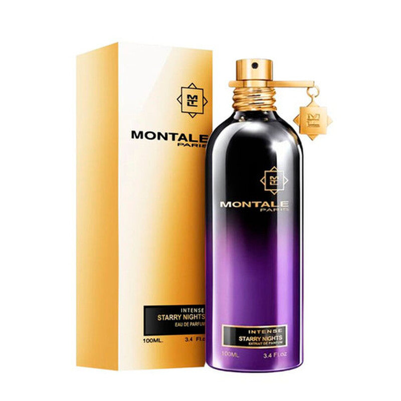 Montale Intense Starry Nights Eau De Parfum 100ml fragrance image; floral amber scent with Bergamot, Lemon and Amber; for all genders; suited to autumn and winter.